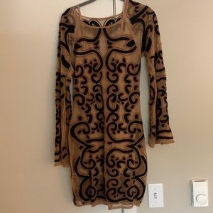 For Love & Lemons Embroidered Shift Dress